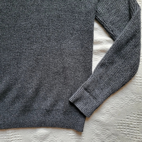 Men's textured cotton crewneck sweater by Black Brown 1826. - Picture 5 of 9